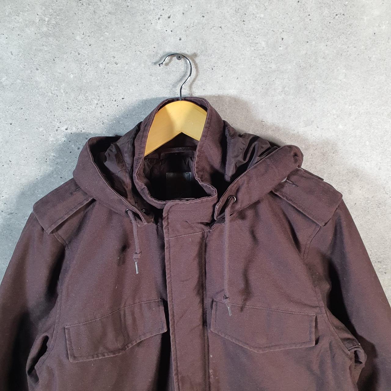 Vintage Carhartt Hickman Parka Jacket Men’s Medium Burgundy Red Canvas USA G2118