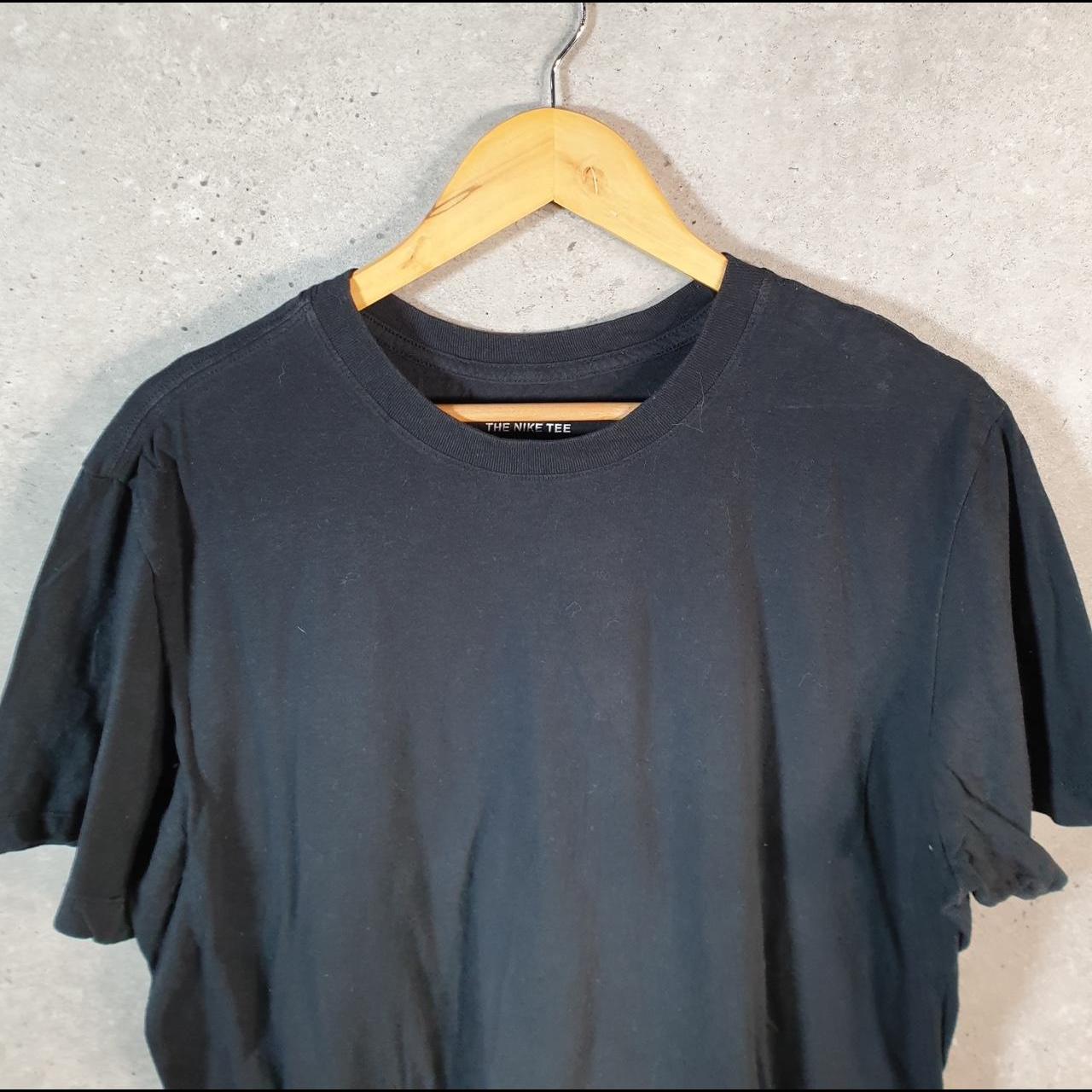 Vintage Nike T Shirt Men’s Large Black Printed Casual Logo Athletic C8284