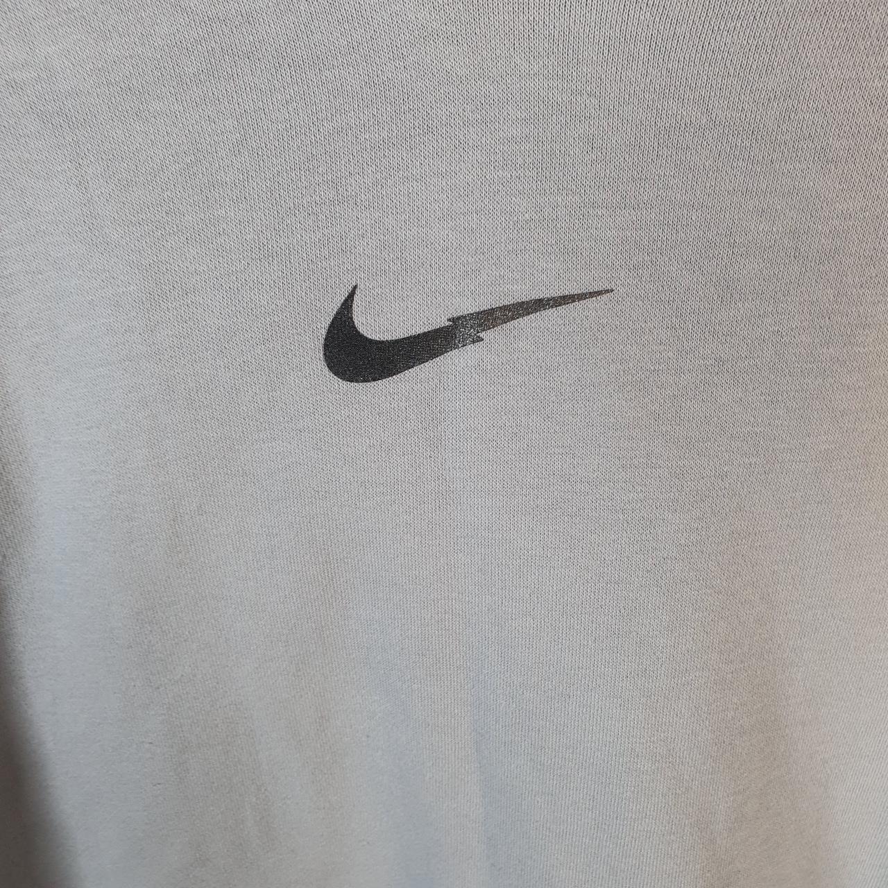 Vintage Nike Club Hoodie Men’s Small Grey Centre Swoosh Y2K Pullover Logo