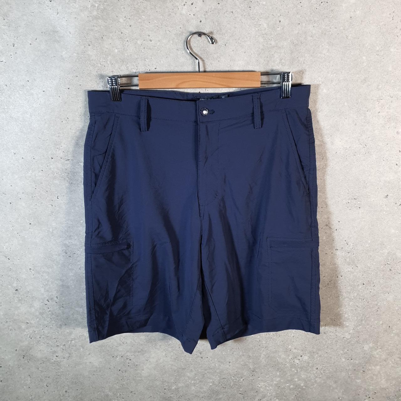 Vintage Chaps Ralph Lauren Chino Shorts Jorts Cargo Men’s W32 Blue Baggy Cotton