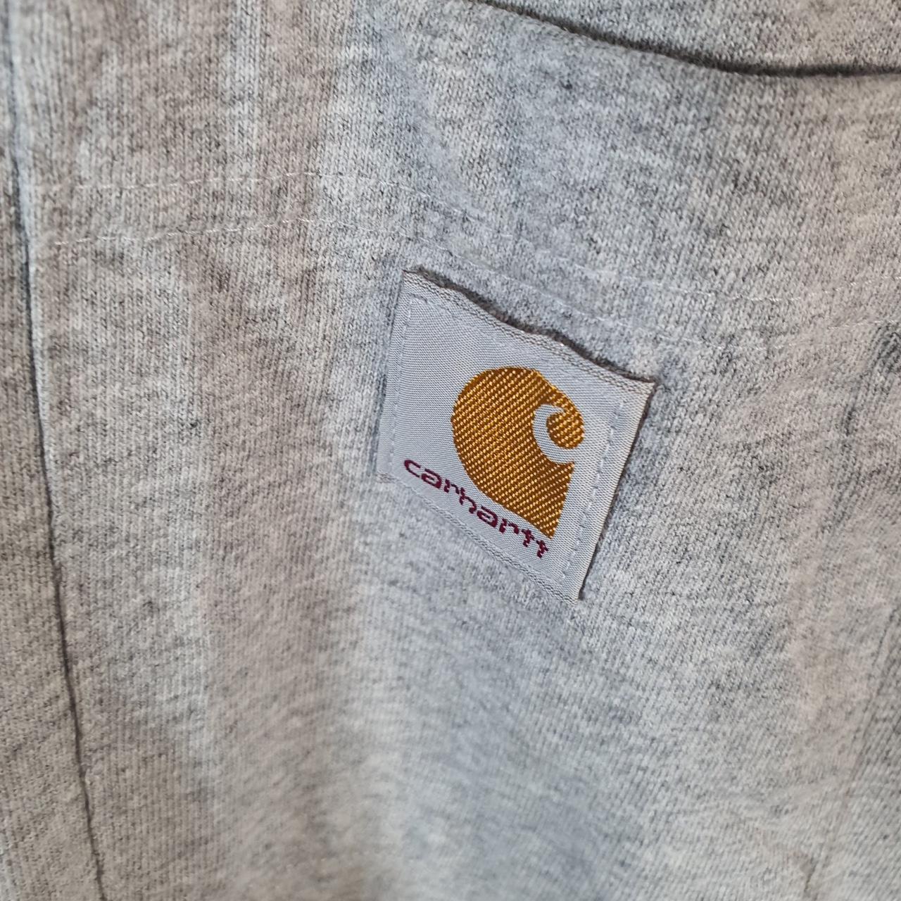 Vintage Carhartt Pocket T Shirt Men’s XL Tall Grey Workwear Chore Utility Loose Fit C9755