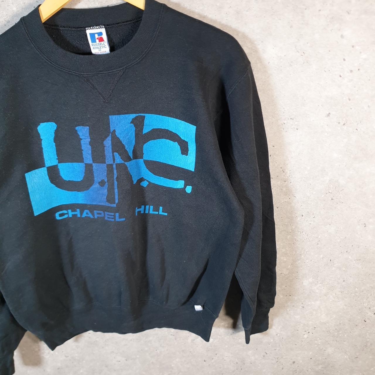 Vintage Russell Athletic UNC Chapel Hill USA Sweatshirt Men’s Medium Black Pullover