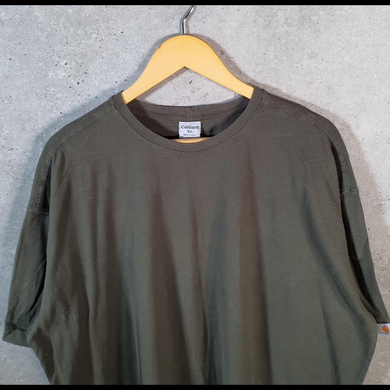 Vintage Carhartt Pocket T Shirt Men’s XL Grey Workwear Chore Utility Relaxed Fit C9231