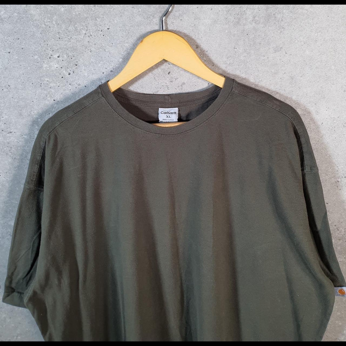 Vintage Carhartt Pocket T Shirt Men’s XL Grey Workwear Chore Utility Relaxed Fit C9231
