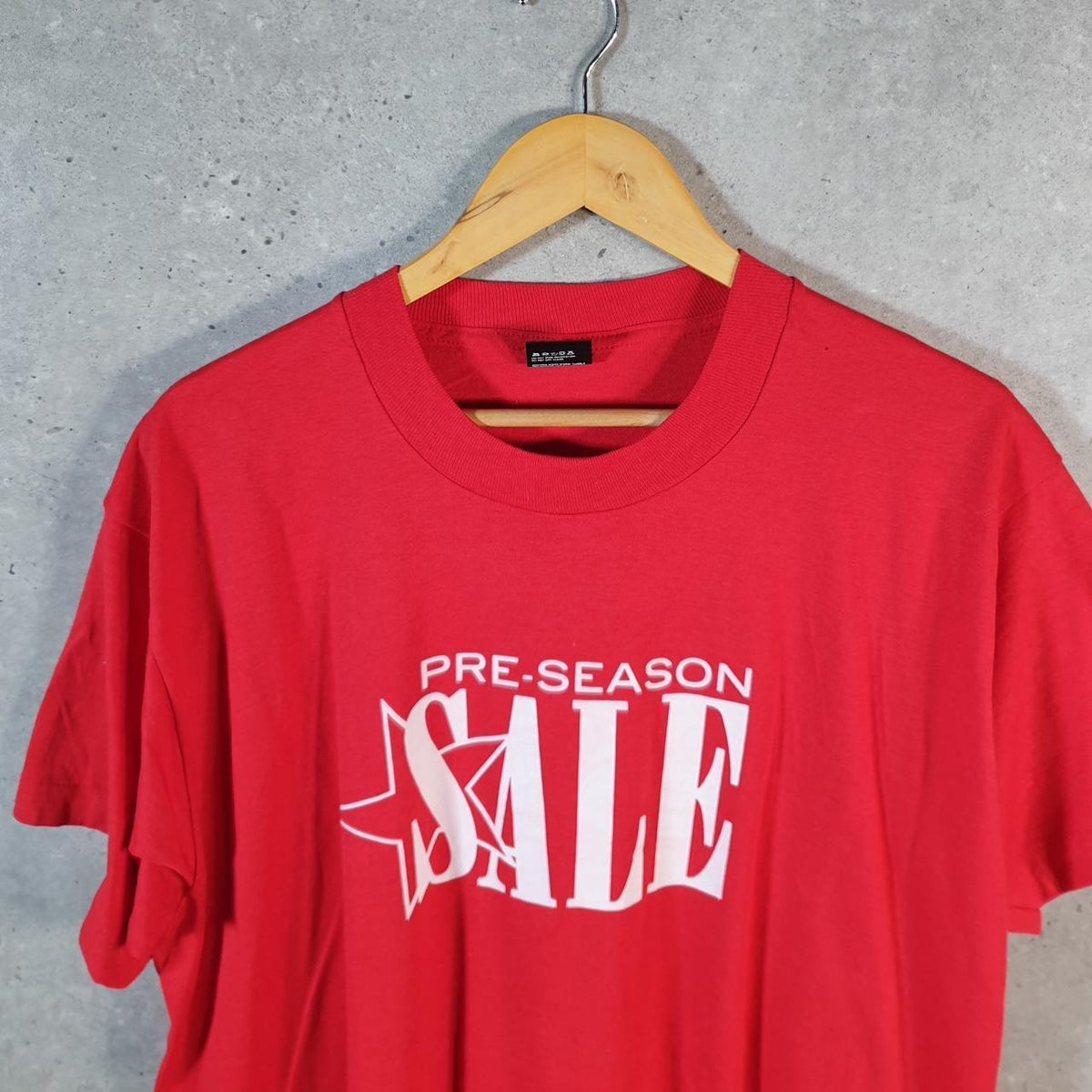 Vintage Screen Stars Pre Season Sale 90s USA Single Stitch T Shirt Men’s XL Red C8365