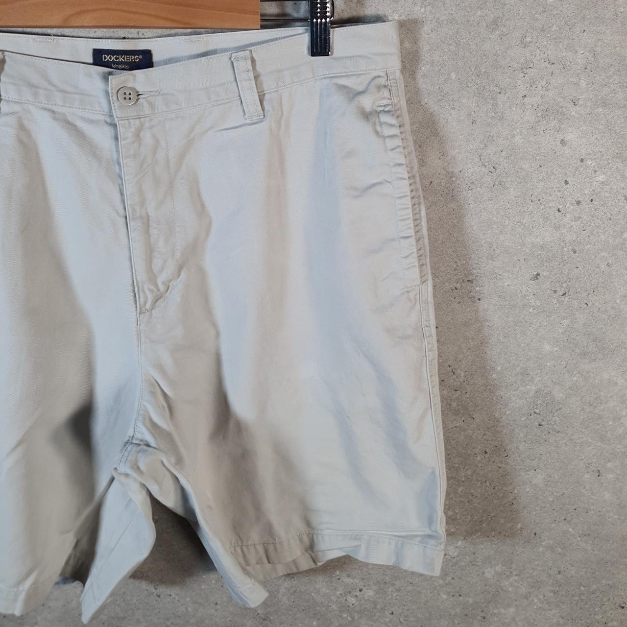 Vintage Dockers Chino Shorts Jorts Cargo Men’s W38 Brown Baggy Cotton