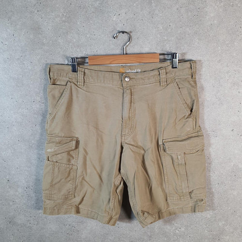 Vintage Carhartt Baggy Carpenter Shorts Jorts Cargo Men’s W38 Brown Relaxed Fit Workwear A4692
