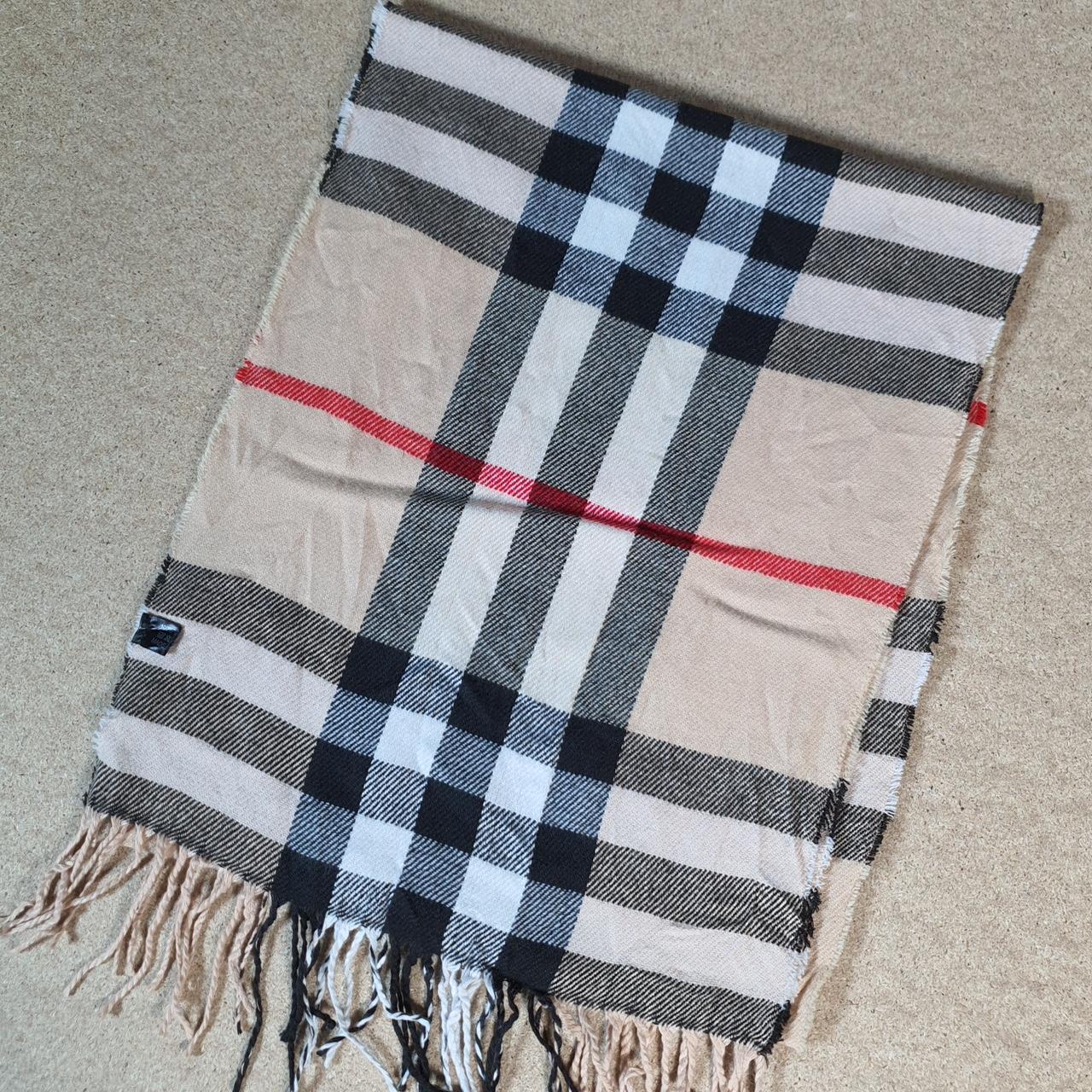 Tartan Nova Check Checkered Scarf