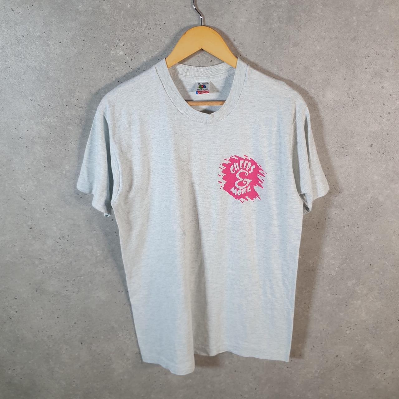 Vintage Fruit of the Loom Junior All Stars USA Single Stitch T Shirt Men’s Medium Grey