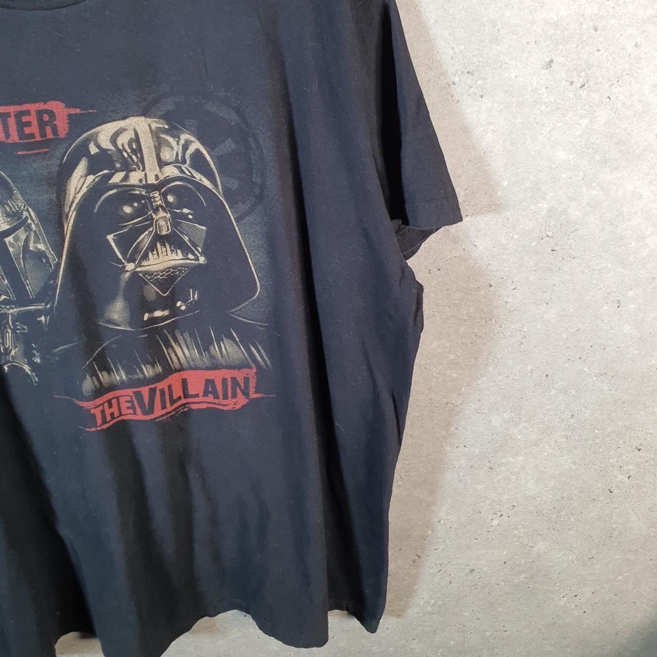 Vintage Star Wars Darth Vader T Shirt Shirt Men’s 2XL Black Logo Graphic Spellout