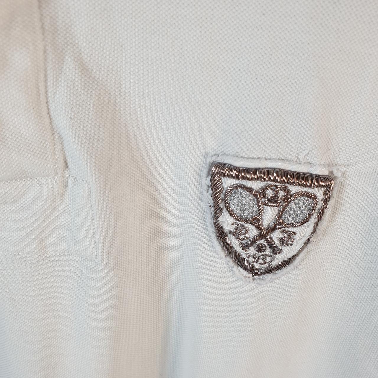 Vintage Ralph Lauren Polo Shirt Men’s XL White Custom Fit Embroidered Pony