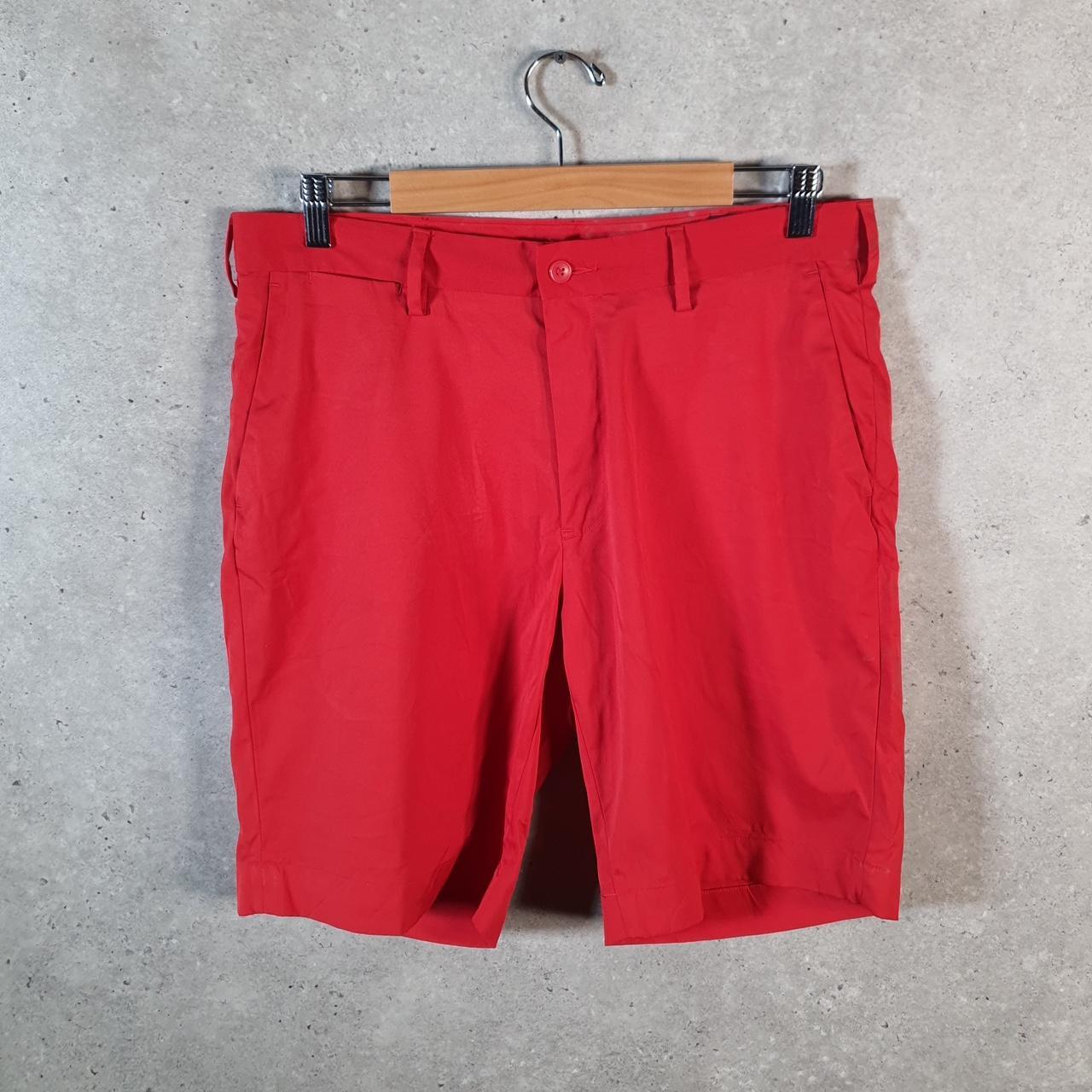 Vintage Ralph Lauren Polo Shorts Jorts Cargo Men’s W33 Red Baggy Cotton A4606
