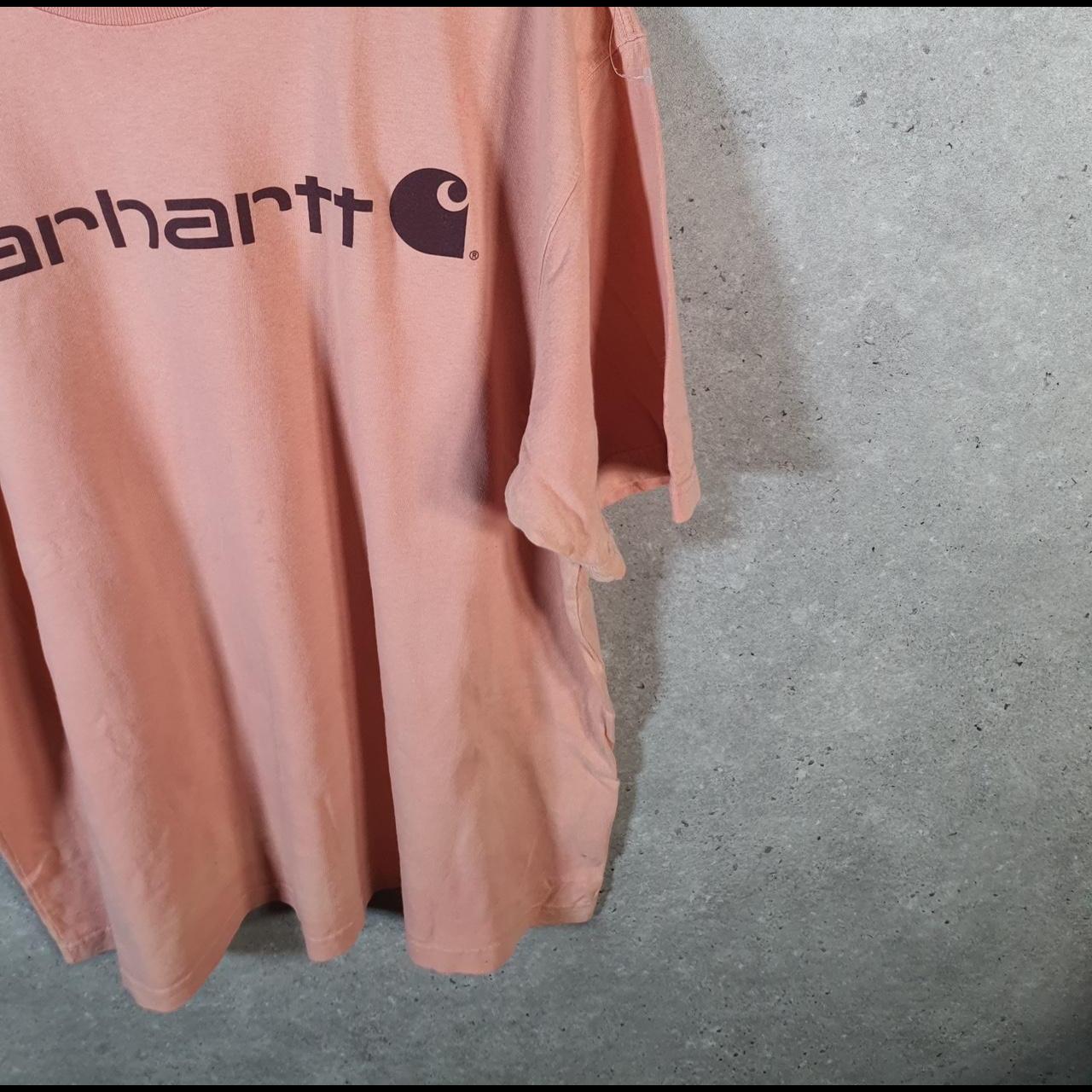 Vintage Carhartt Pocket T Shirt Men’s XL Pink Workwear Chore Utility Original Fit