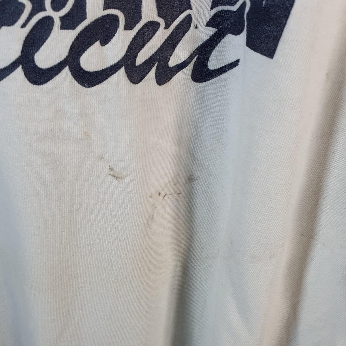 Vintage Fila Connecticut Soccer T Shirt Men’s XL White Casual Sports Logo Athletic