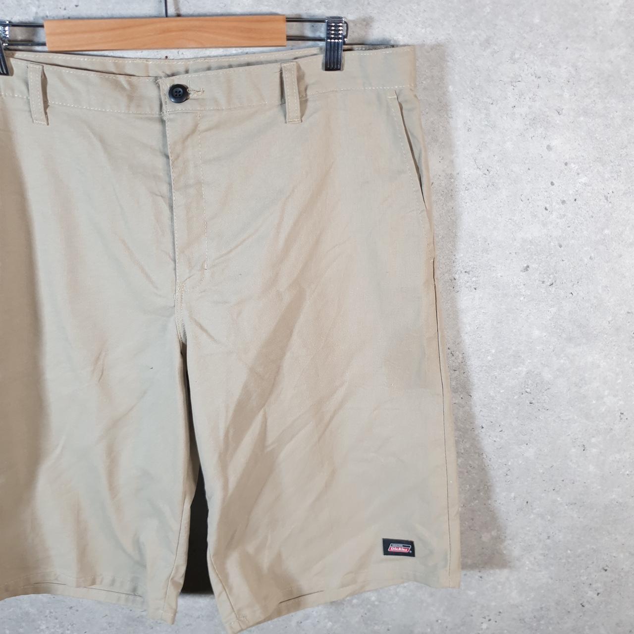 Vintage Dickies Baggy Chino Shorts Jorts Cargo Mens W38 Brown Loose Fit