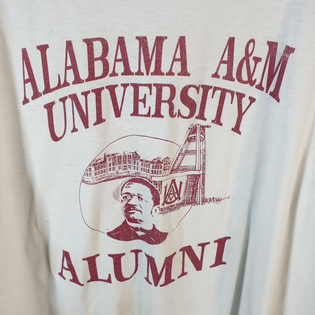 Vintage Oneita Power Alabama Uni Alumni 90s USA Single Stitch T Shirt Men’s XL White