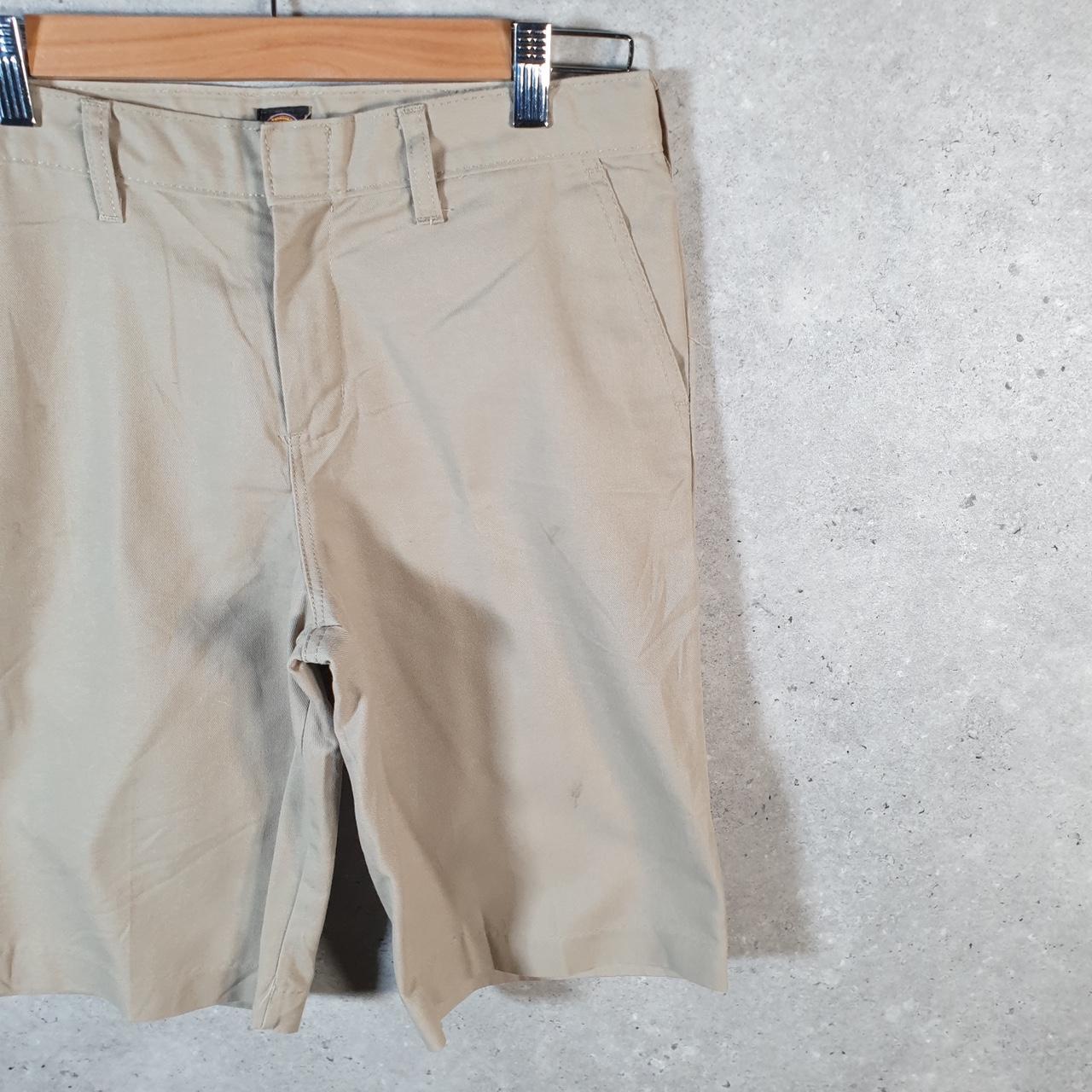 Vintage Dickies Baggy Chino Shorts Jorts Cargo Womens W30 Brown Loose Fit