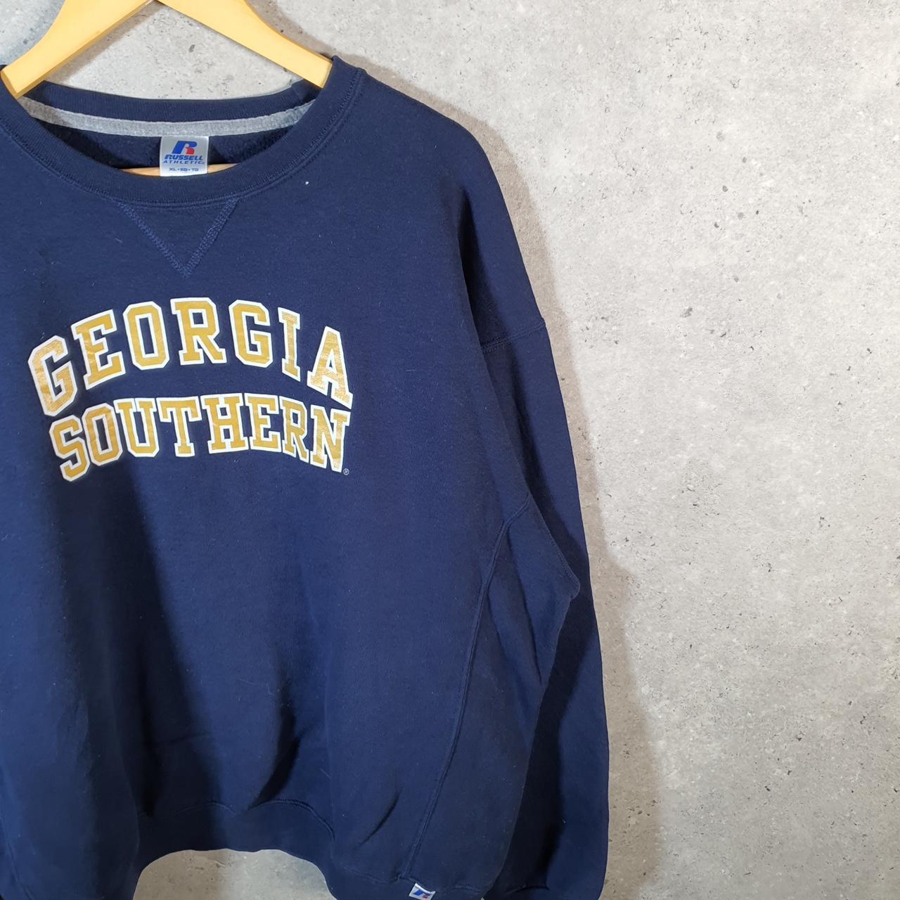 Vintage Russell Athletic Georgia Southern USA Sweatshirt Men’s XL Blue Pullover