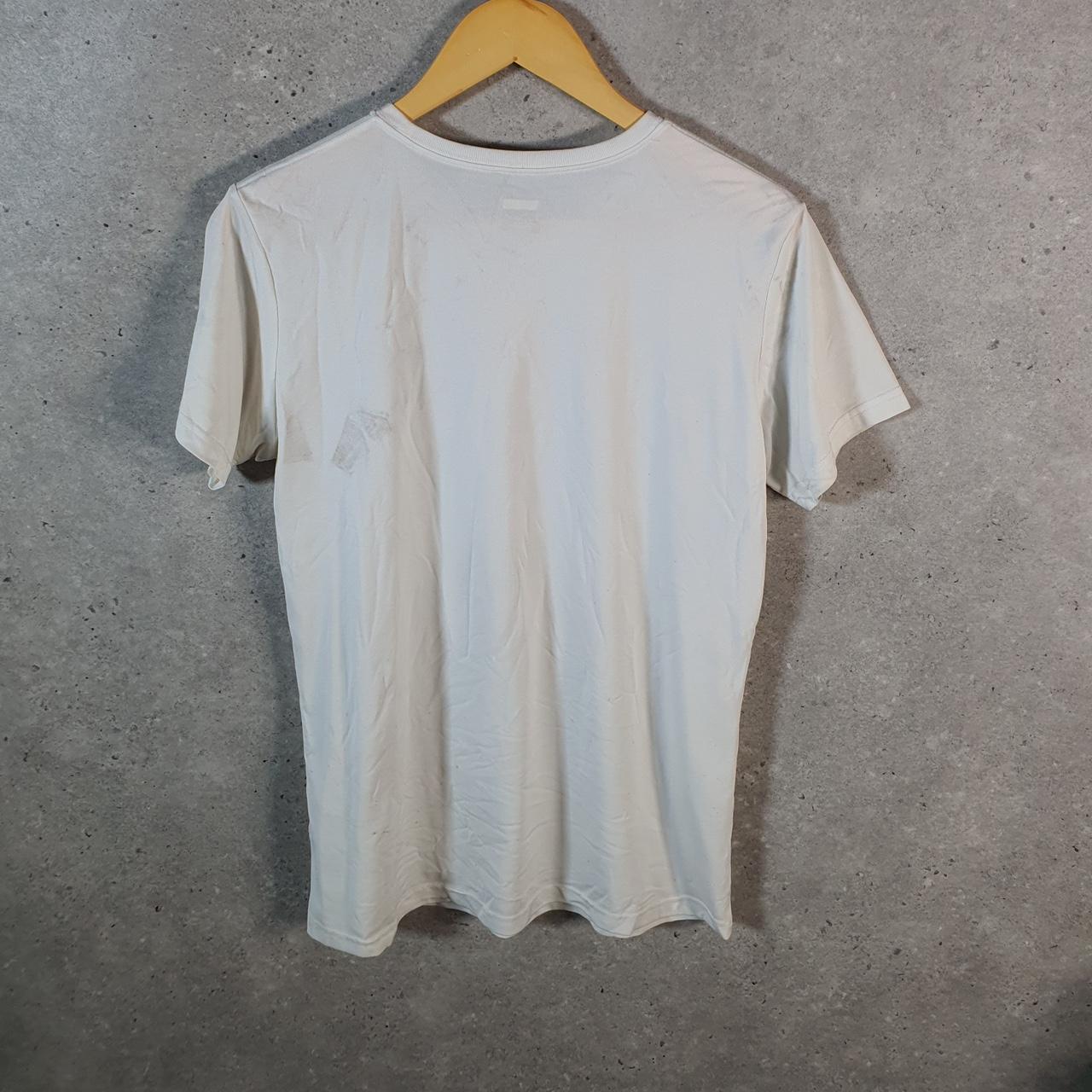 Vintage Nike Fit Dry T Shirt Womens Large White Sports Swoosh Athletic