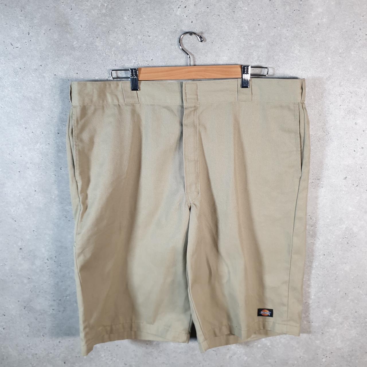 Vintage Dickies Baggy Chino Shorts Jorts Cargo Mens W42 Brown Relaxed Fit