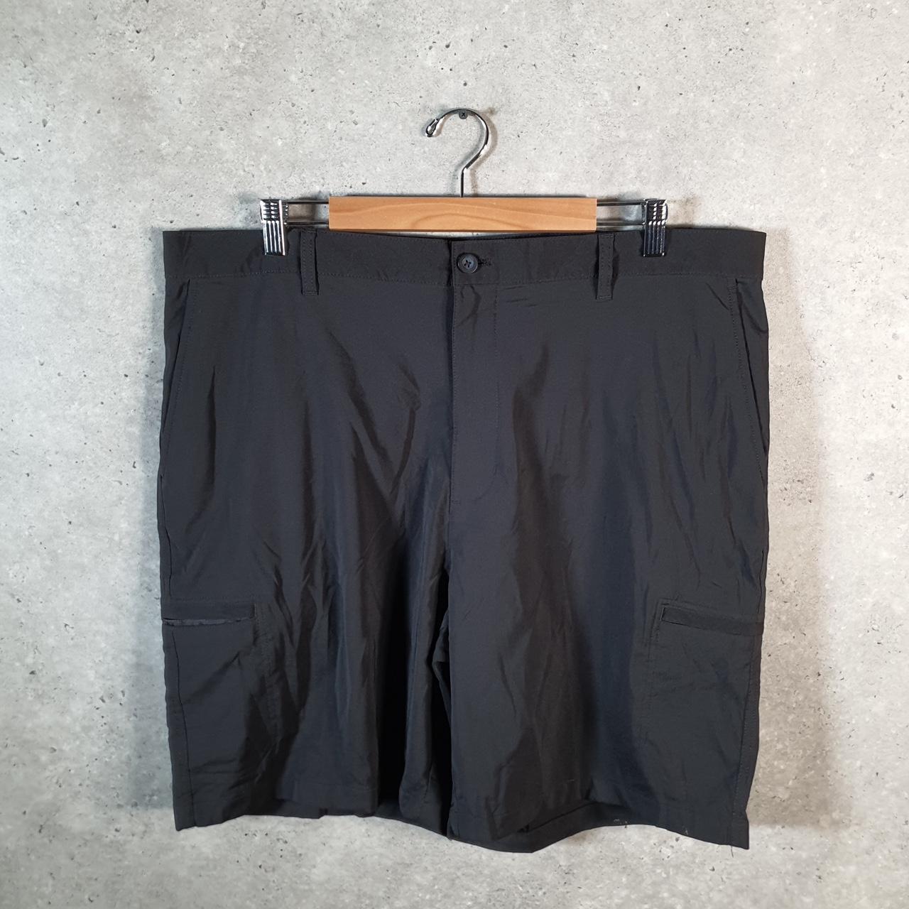 Vintage Chaps Ralph Lauren Polo Shorts Jorts Cargo Men’s W40 Black Baggy Cotton A4403