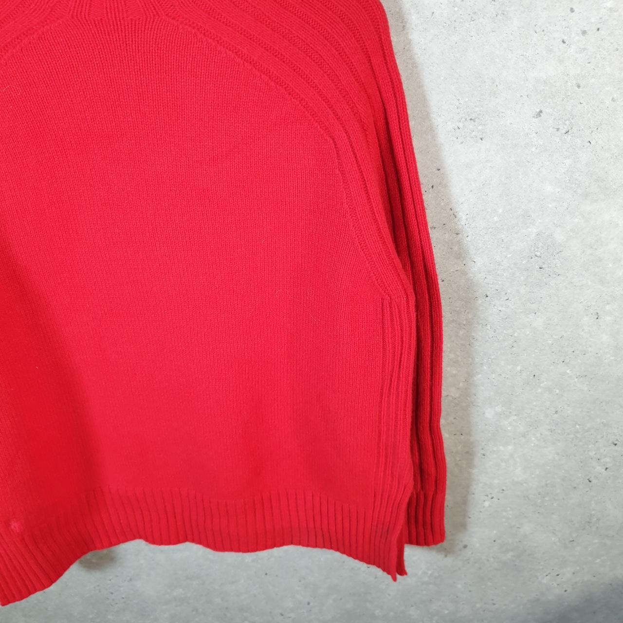 Vintage Ralph Lauren Polo Turtle Neck Sweatshirt Men’s Large Red Cotton Pullover Pony
