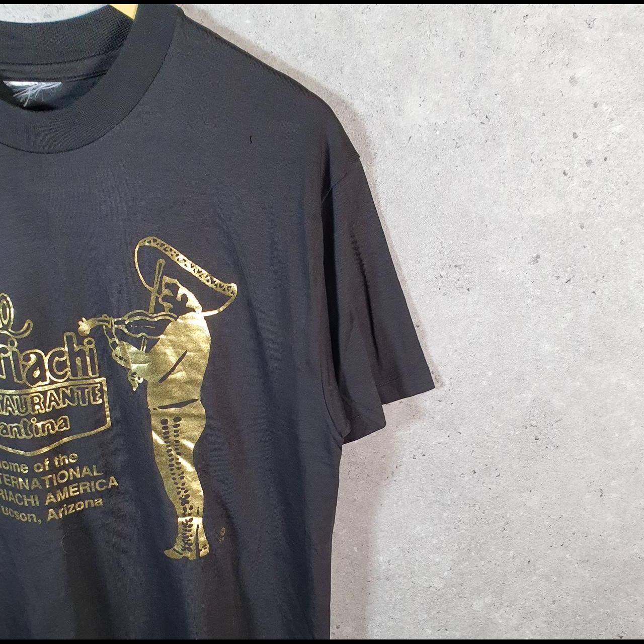 Vintage Mariachi Restaurant Tucson Arizona 90s Single Stitch T Shirt Men’s Medium Black