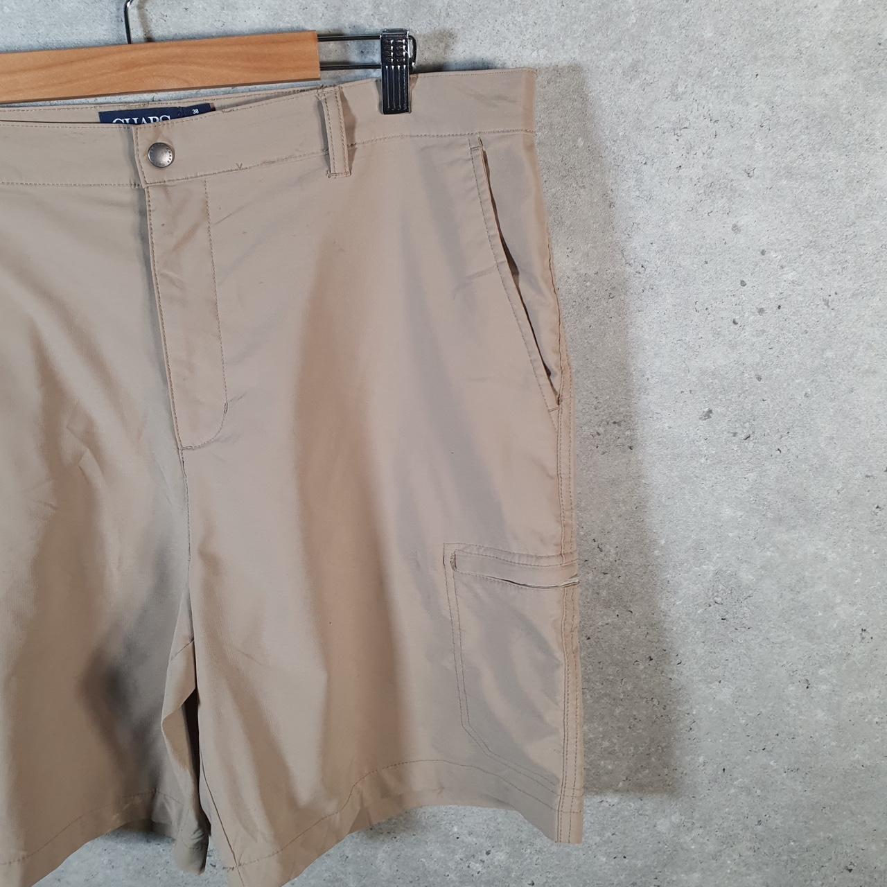 Vintage Chaps Ralph Lauren Chino Shorts Jorts Cargo Men’s W38 Brown Baggy Cotton