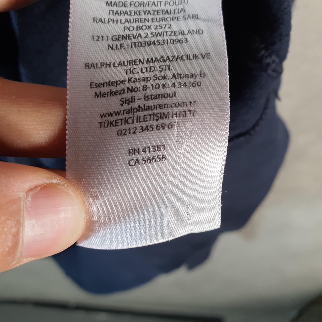 Vintage Ralph Lauren Polo Sweatshirt Men’s 2XL Big Navy Blue Cotton 1/4 Zip Pony