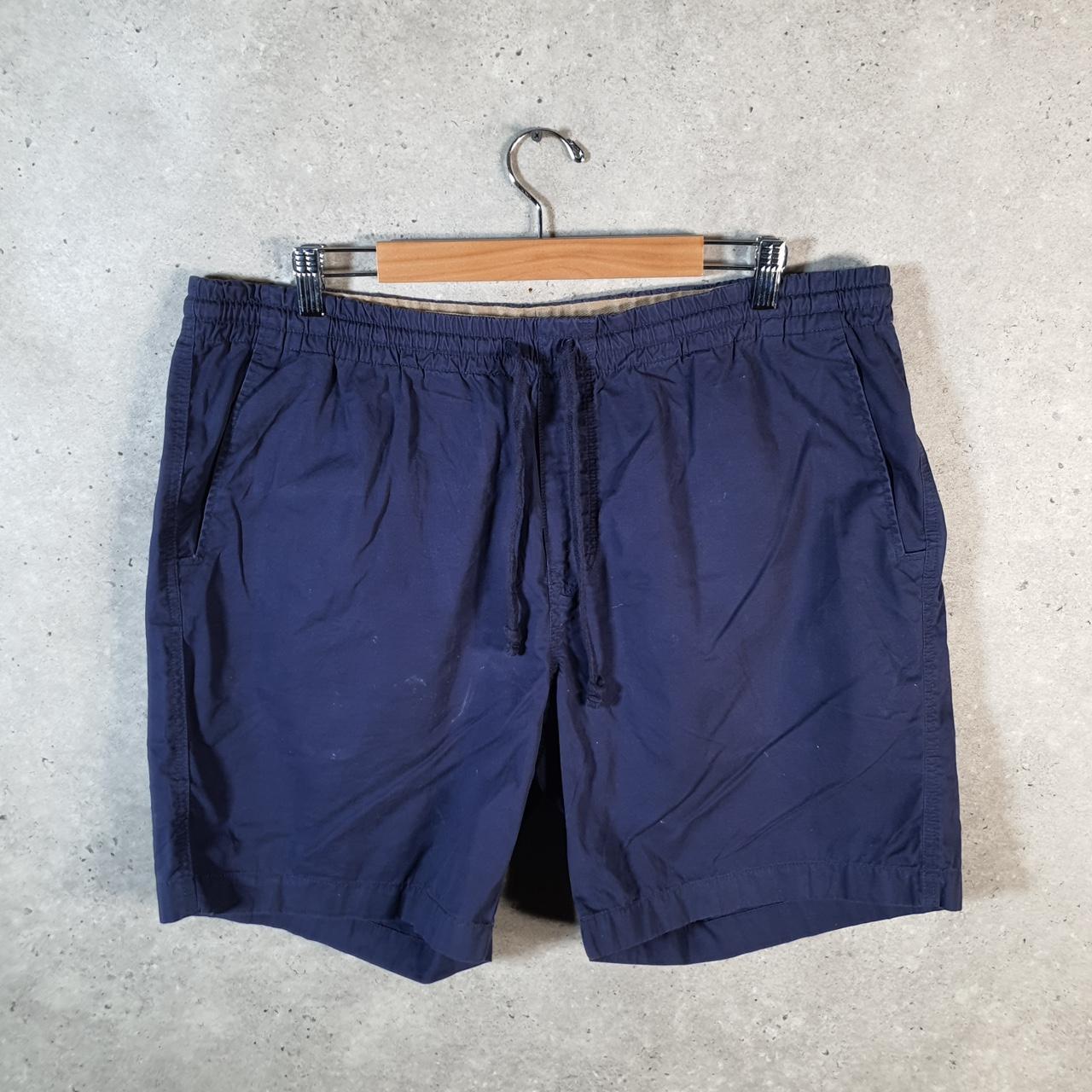 Vintage Chaps Ralph Lauren Polo Shorts Jorts Cargo Men’s XL Navy Blue Baggy Cotton