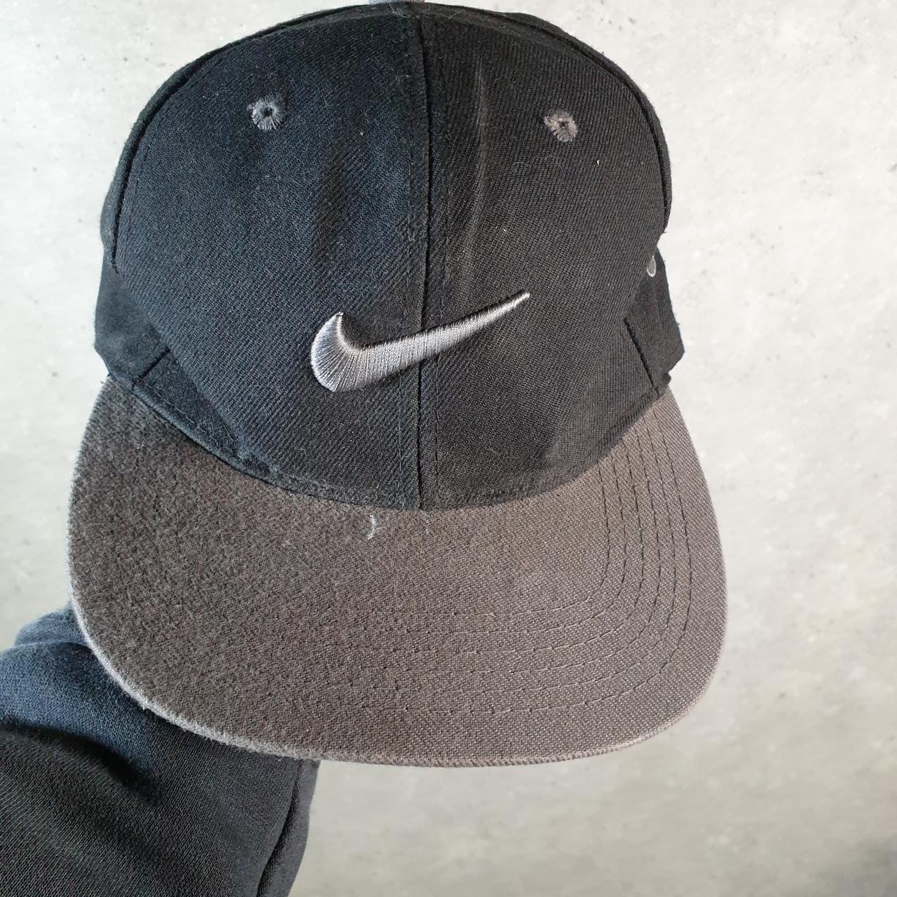 Vintage Nike Swoosh Adjustable Cap Men’s USA Spellout Athletic Sports C8554