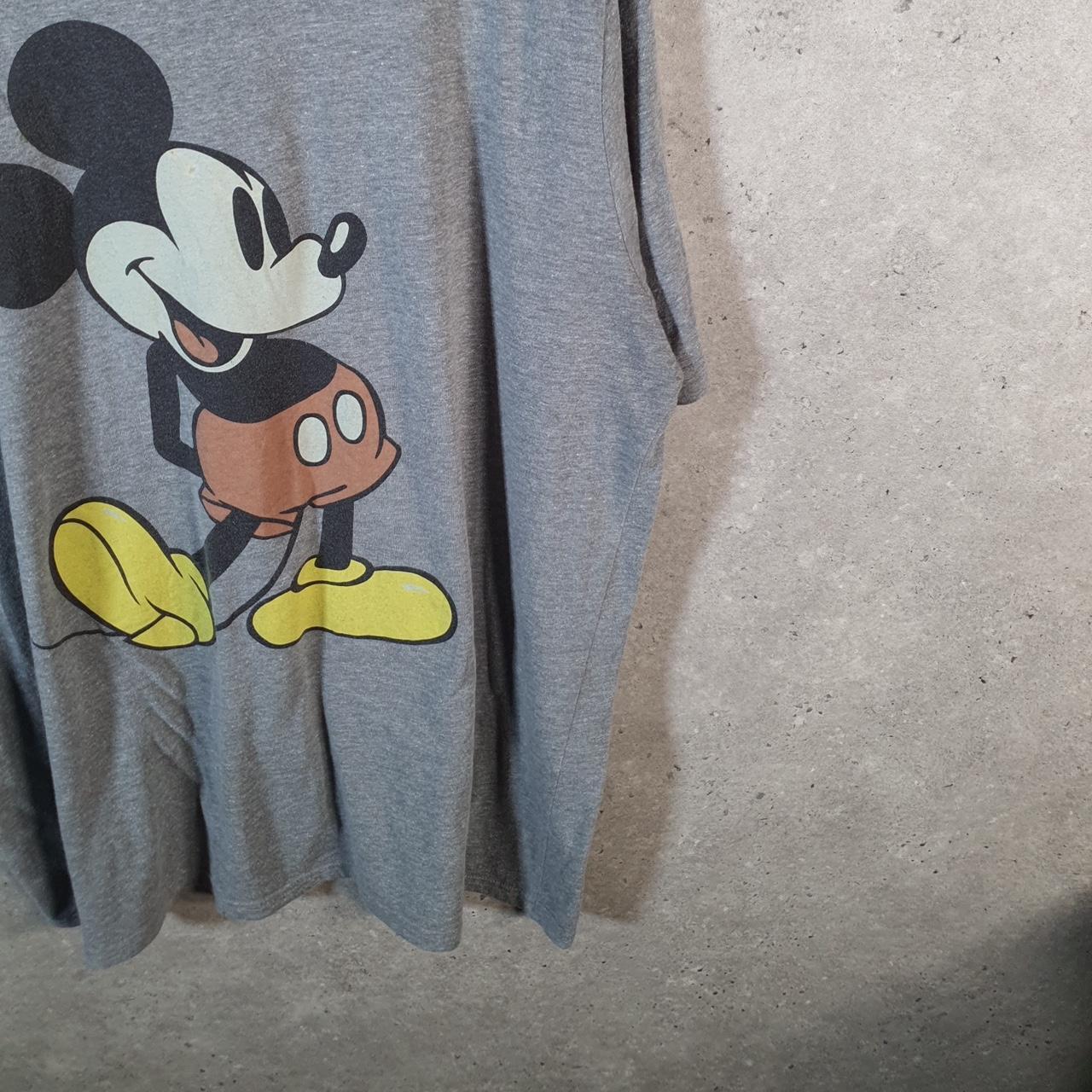 Vintage Disney Land Mickey Mouse T Shirt Men’s 3XL Grey Logo Graphic Cartoon