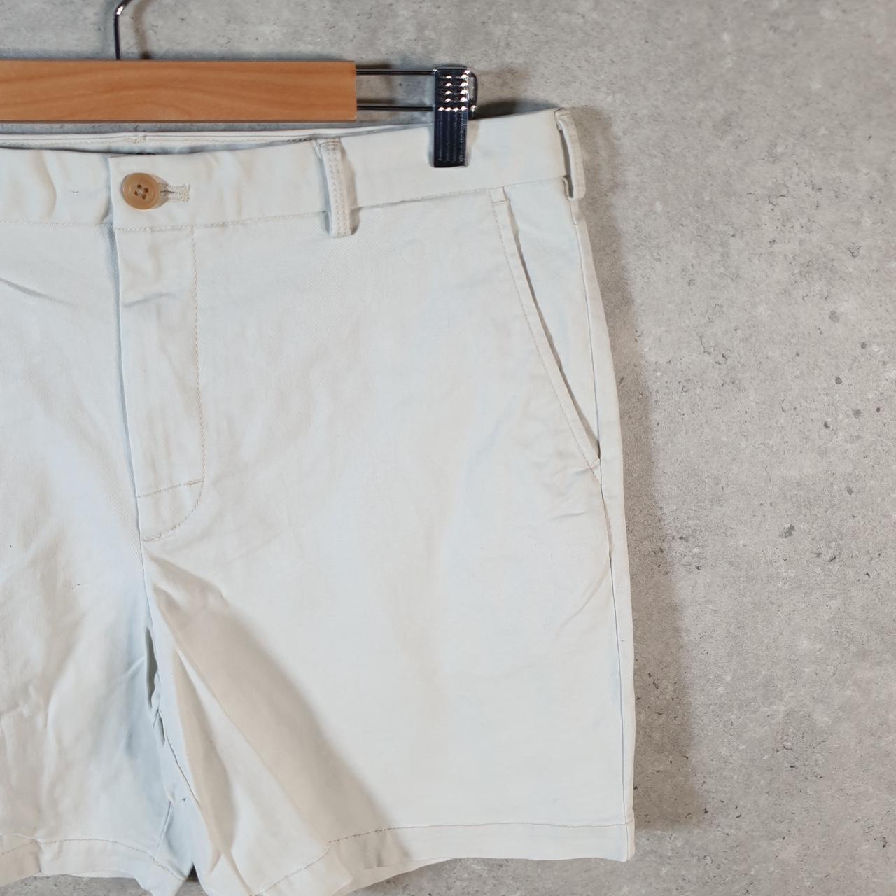 Vintage Izod Golf Chino Shorts Jorts Cargo Men’s W34 White Baggy Cotton