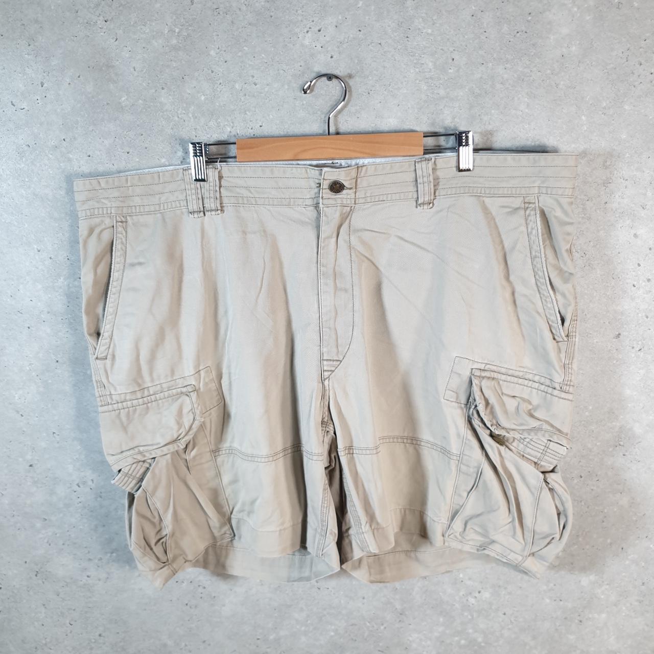 Vintage Ralph Lauren Polo Shorts Jorts Chino Cargo Men’s W48 Brown Baggy Cotton