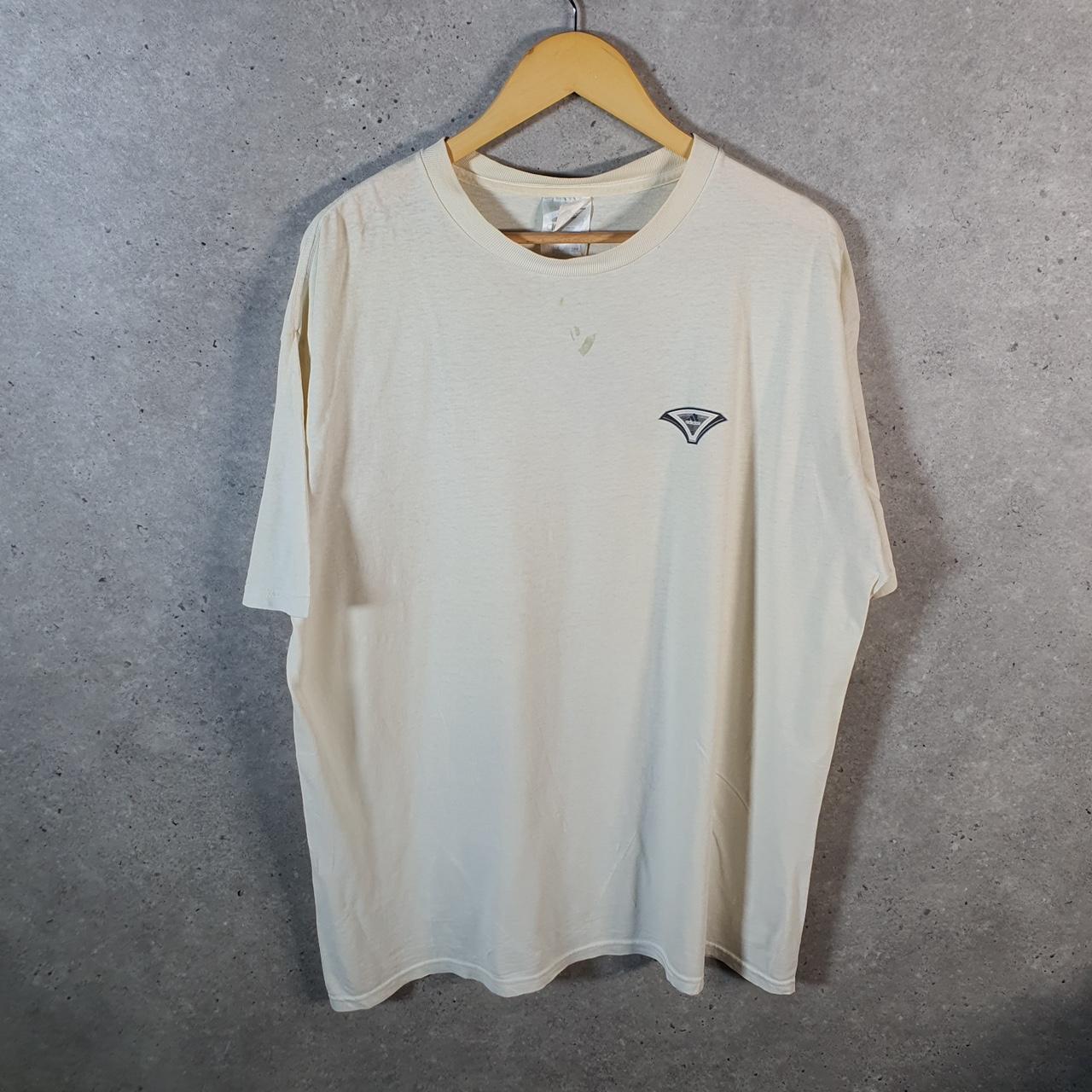 Vintage Adidas 90s Soccer Spellout T Shirt Men’s Large White Three Stripes Logo Athletic