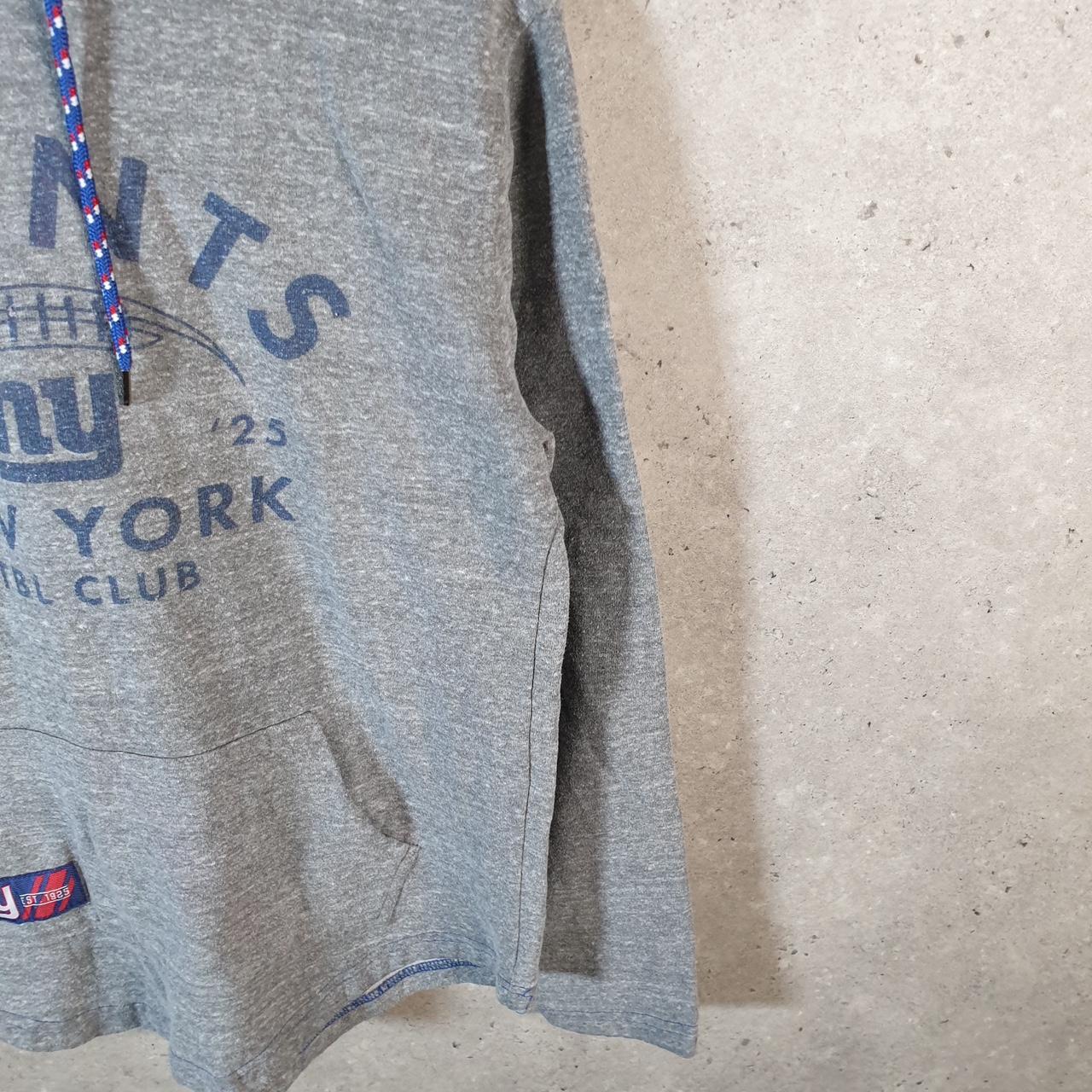 Vintage NFL New York Giants Hoodie Womens Small Grey Pullover USA Pro Sport