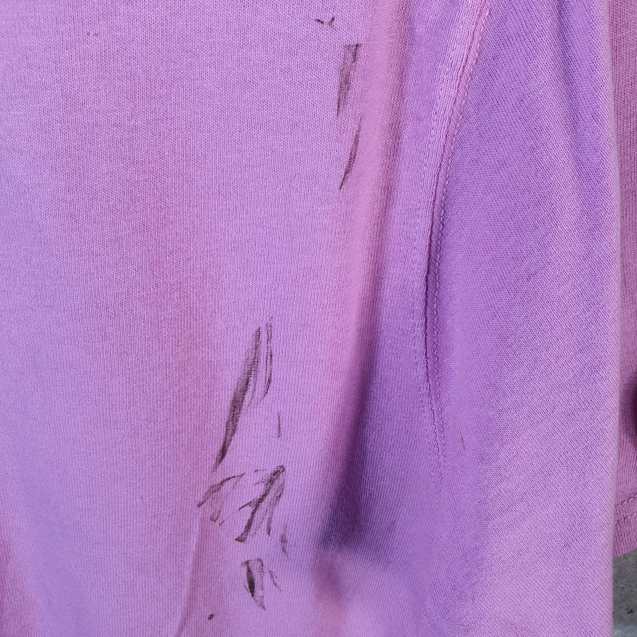 Vintage Champion Spellout T Shirt Men’s XS Pink Casual USA Athletic