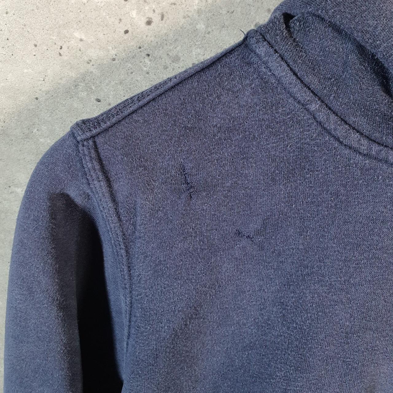 Vintage Nike Club Embroidered Hoodie Kids XL Navy Blue Swoosh Y2K Pullover