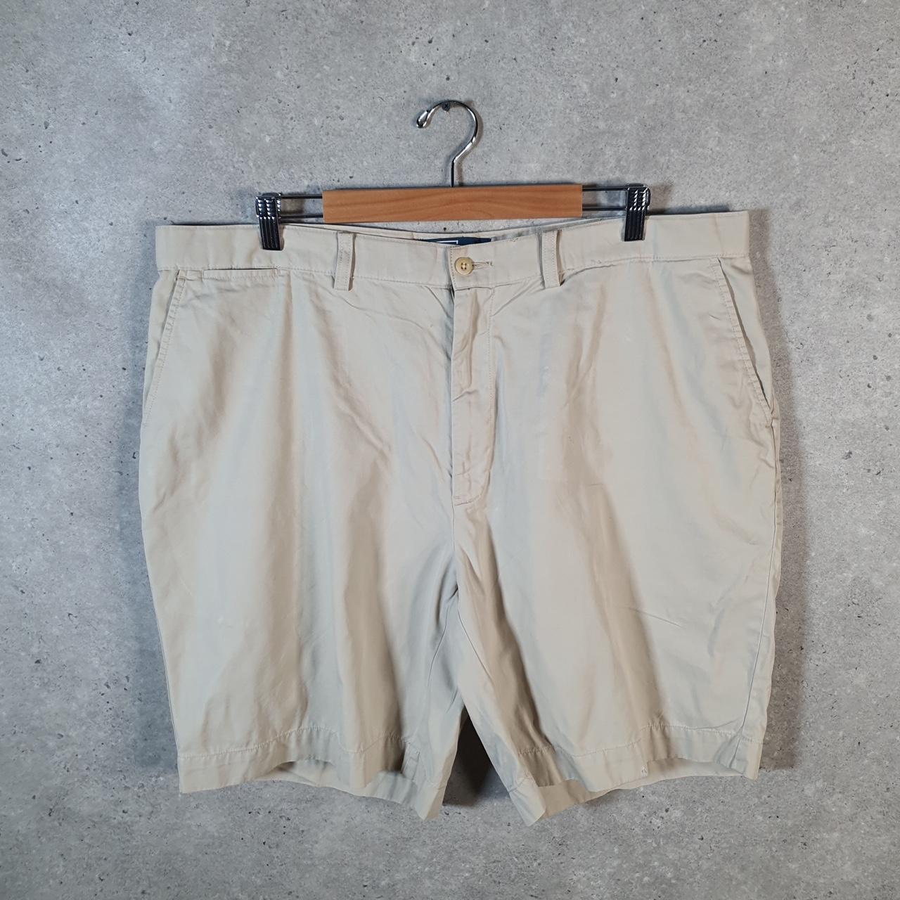 Vintage Ralph Lauren Polo Shorts Jorts Chino Cargo Men’s W42 Brown Baggy Cotton