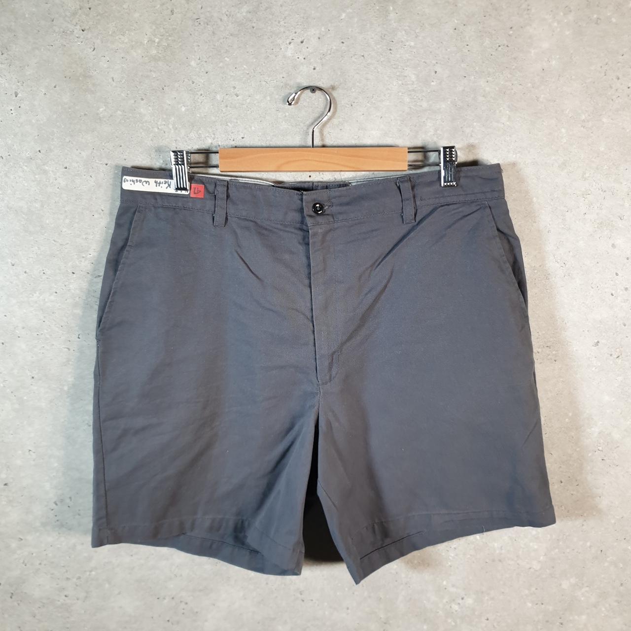 Vintage Red Kap Chino Shorts Jorts Cargo Men’s W38 Grey Baggy Cotton