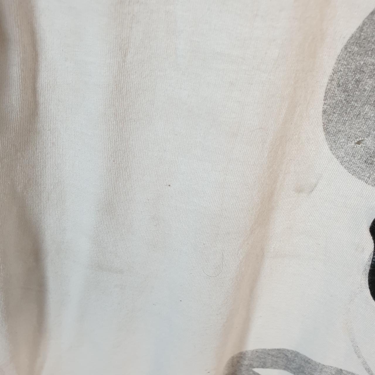 Vintage Disney Land Mickey Mouse T Shirt Men’s Large White Graphic Cartoon