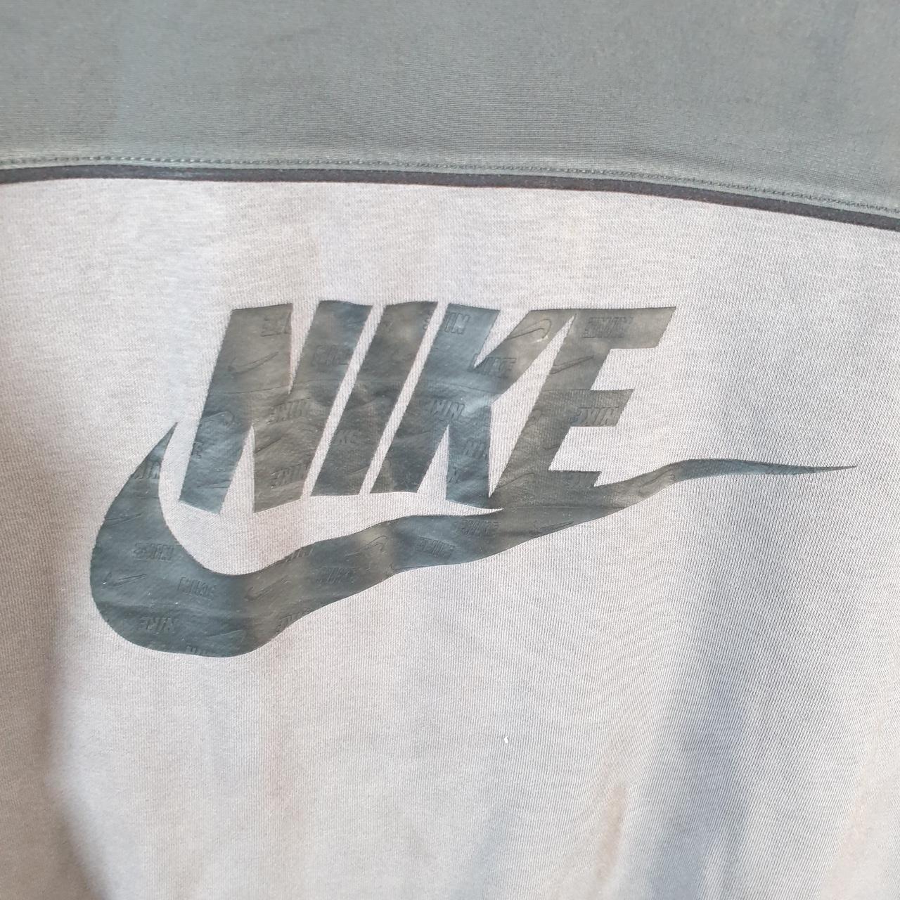 Vintage Nike Club Sweatshirt Mens Small Grey Swoosh Y2K Pullover Logo