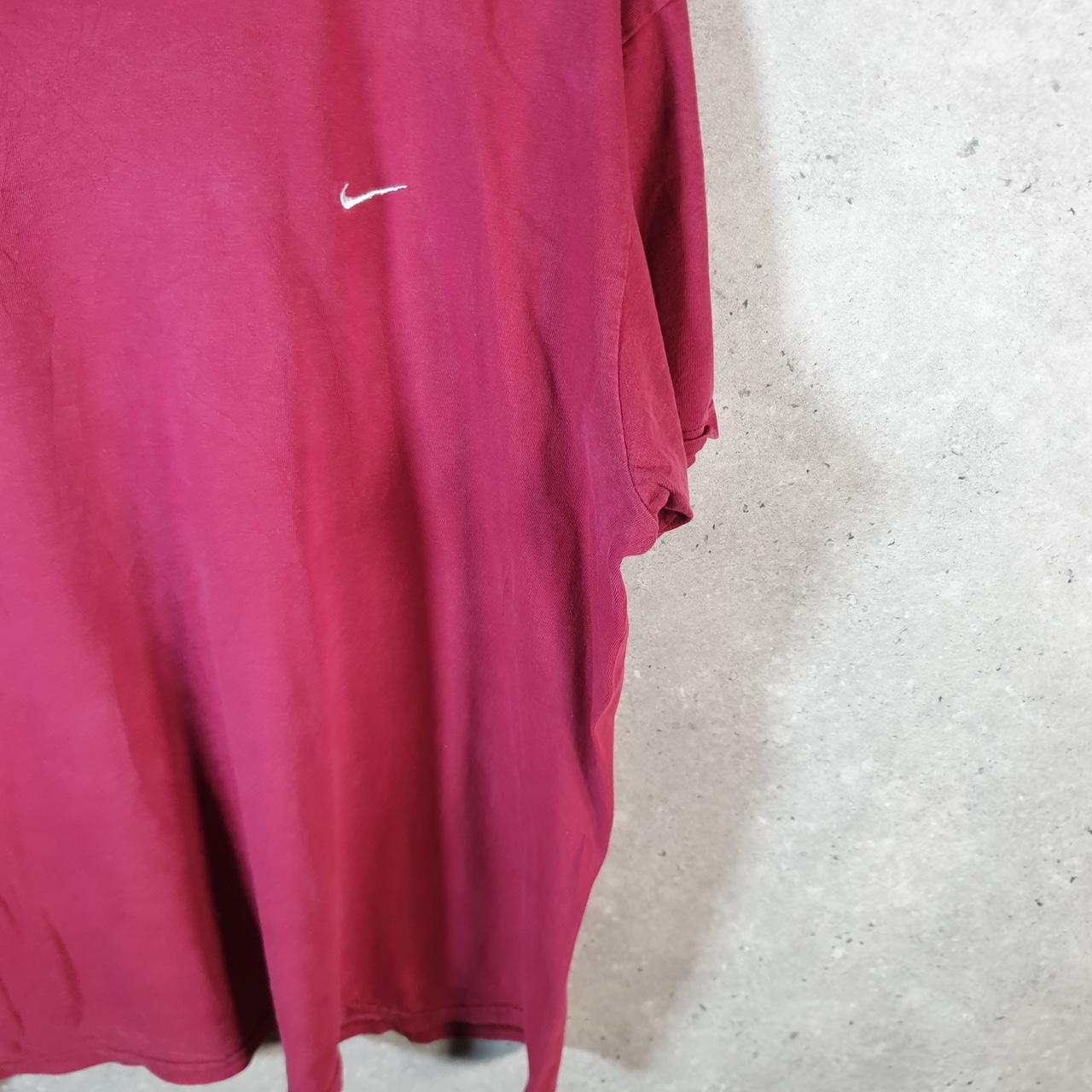 Vintage Nike USA 90s Embroidered T Shirt Men’s XL Red Logo Swoosh Athletic