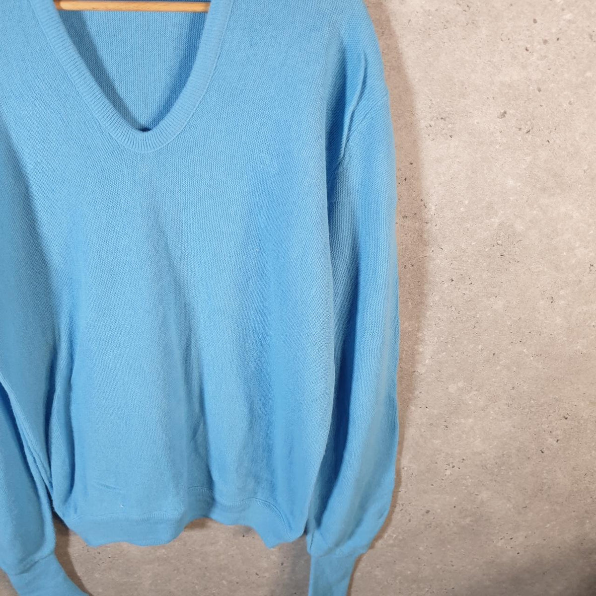 Vintage Izod Lacoste Knit Sweater Mens 2XL Slim Fit Navy Blue Y2K Jumper Logo