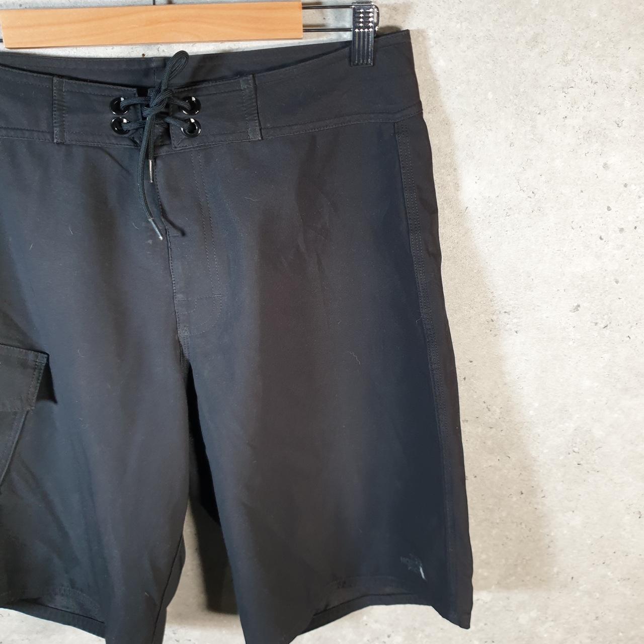 Vintage The North Face TNF Shorts Jorts Chino Cargo Men’s W32 Black Baggy Cotton