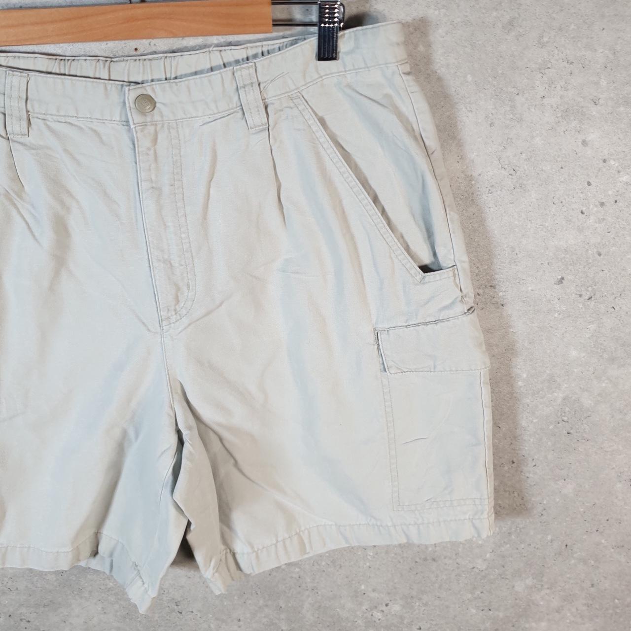 Vintage Columbia Performance Fishing Gear Shorts Men’s W36 Beige Athletic Hiking