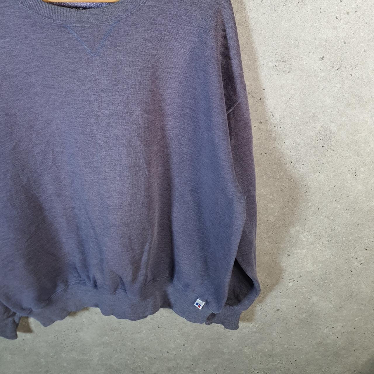 Vintage Russell Athletic Made in USA Sweatshirt Men’s XL Lilac Baggy Blank