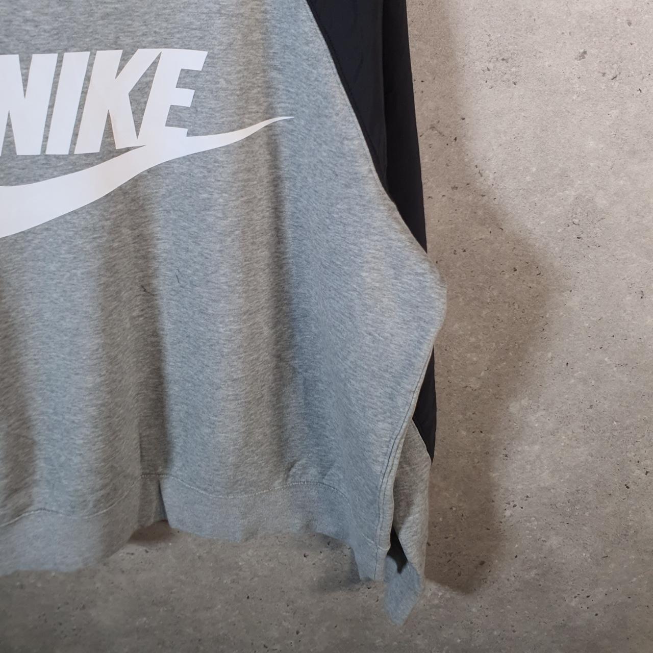 Vintage Nike Club Sweatshirt Men’s Large Grey Swoosh Y2K Pullover Logo