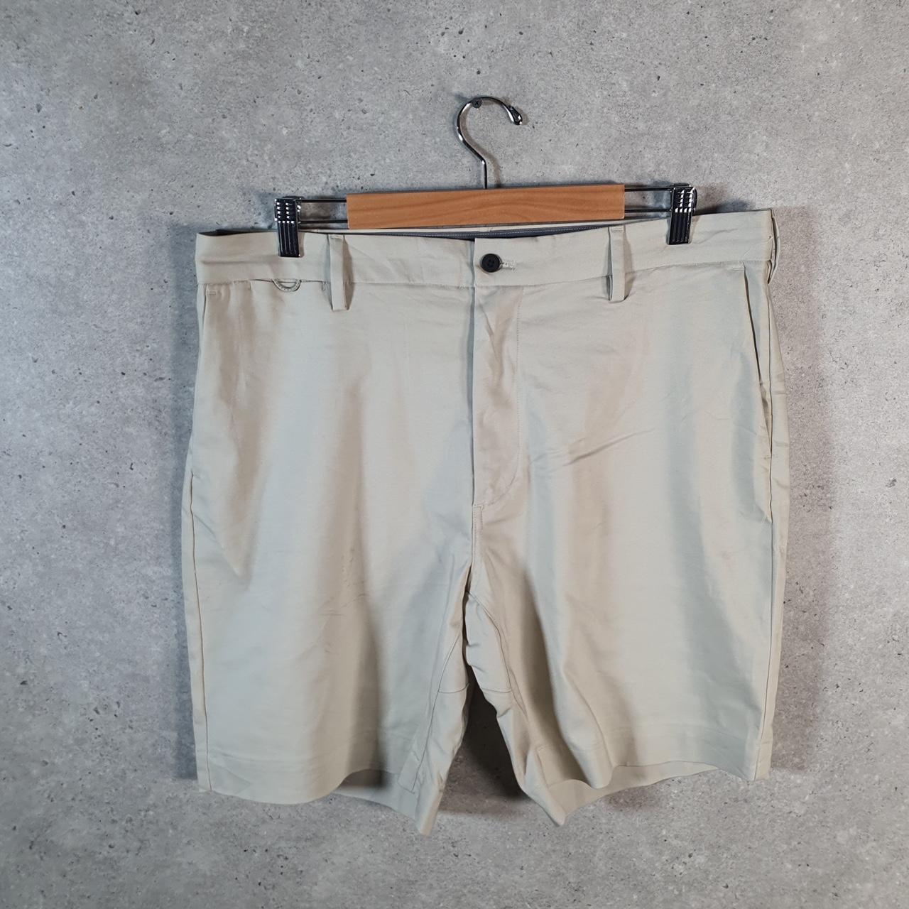 Vintage Ralph Lauren Polo Shorts Jorts Cargo Men’s W38 Beige Baggy Cotton A4660