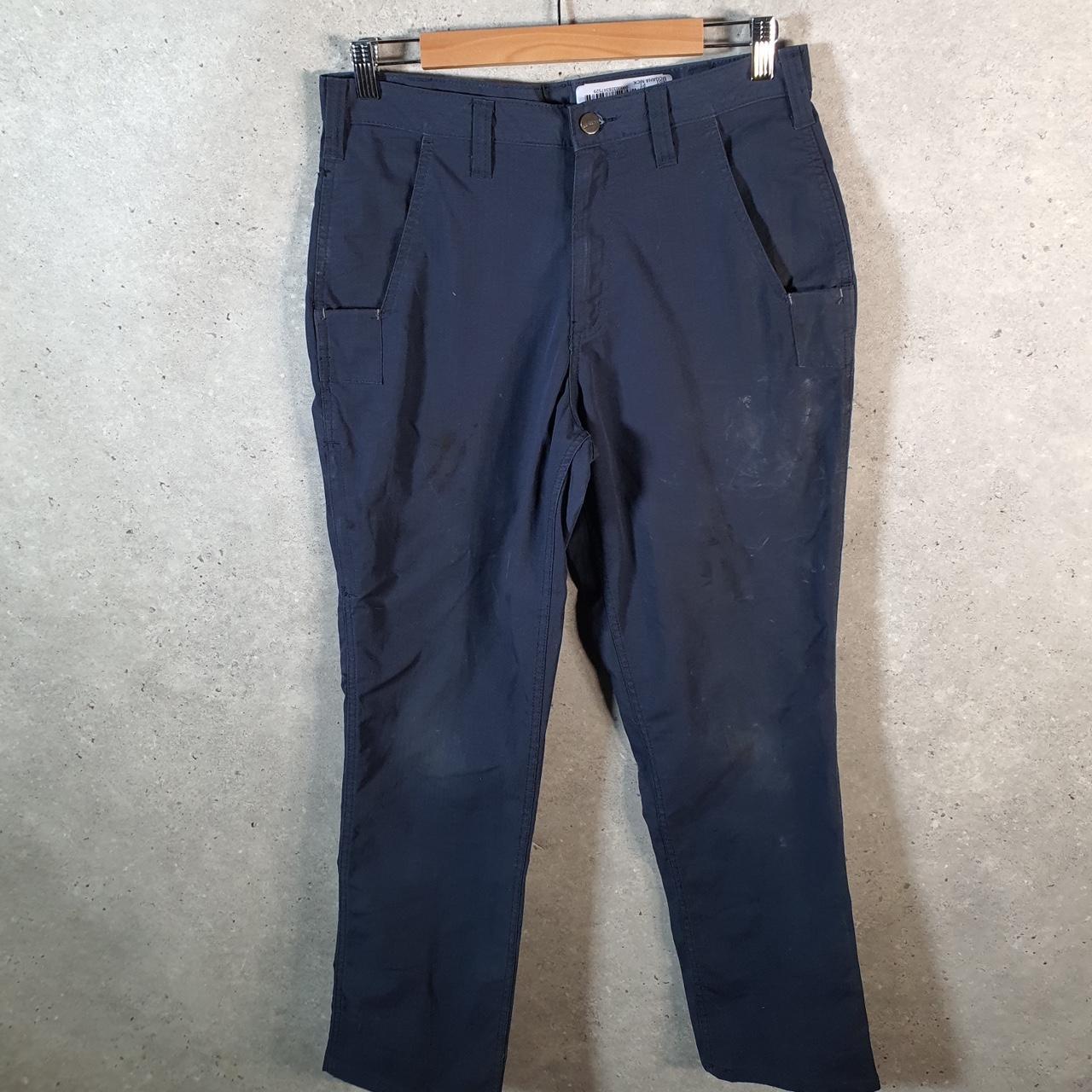Vintage Carhartt Carpenter Trousers Mens W30 L30 Navy Blue Relaxed Fit Workwear USA